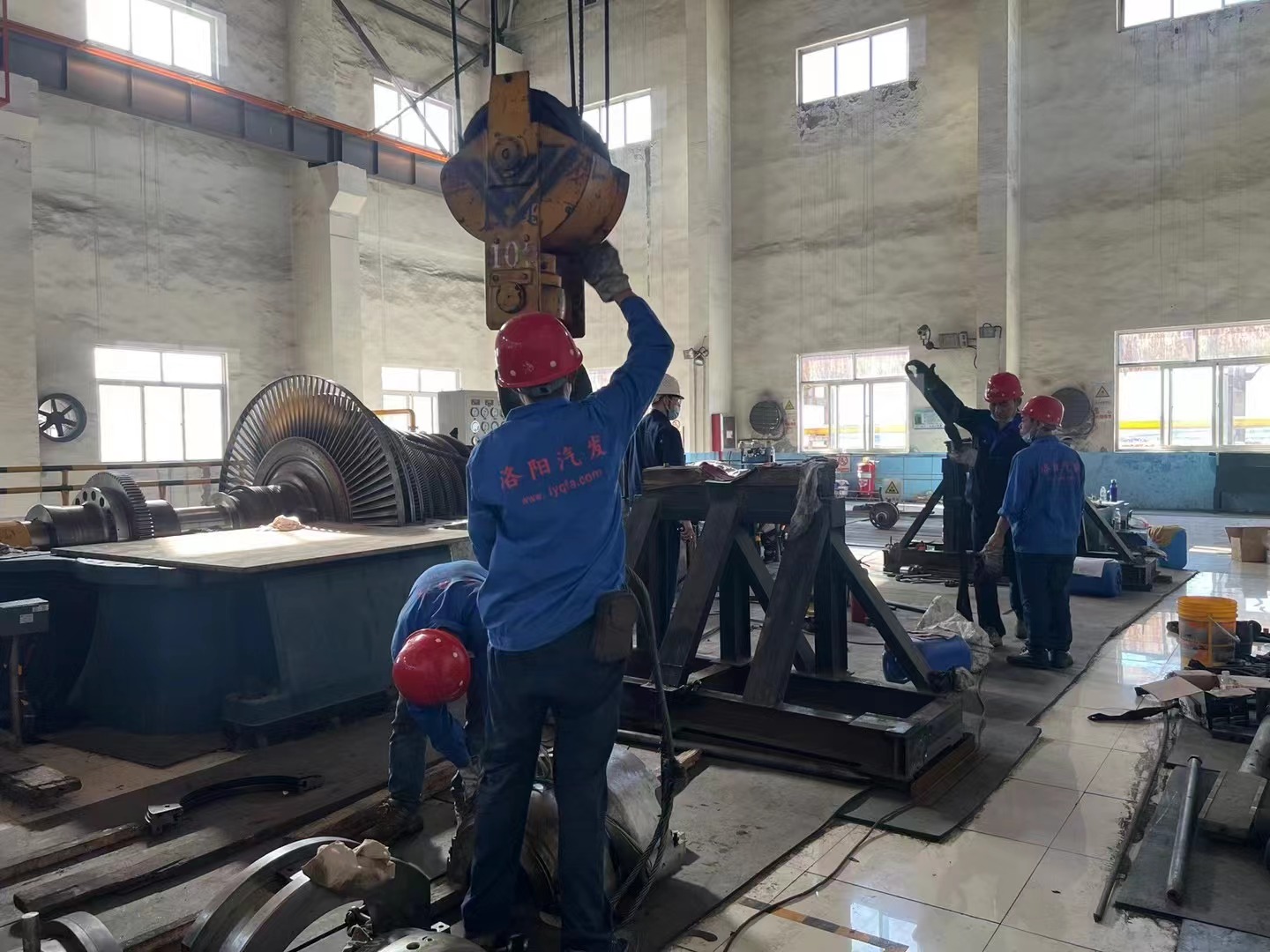 檢修現(xiàn)場(chǎng)